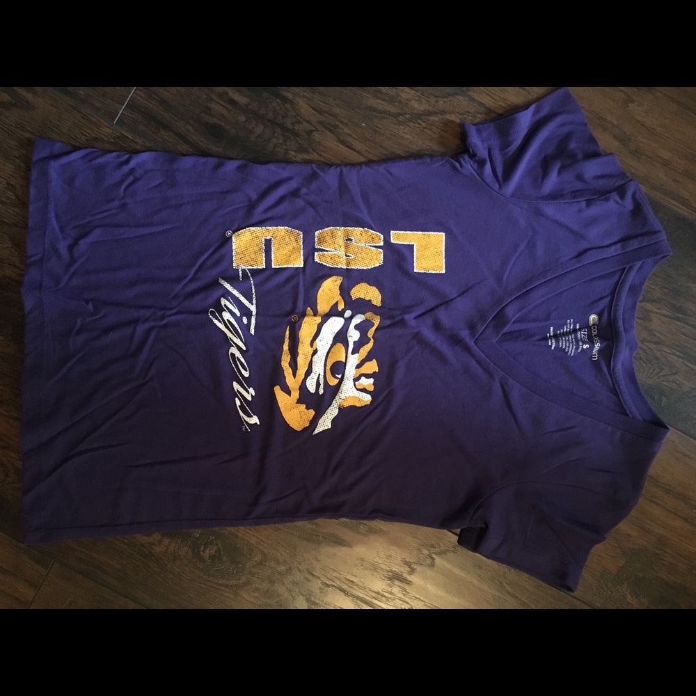 LSU fitted shirt - size small